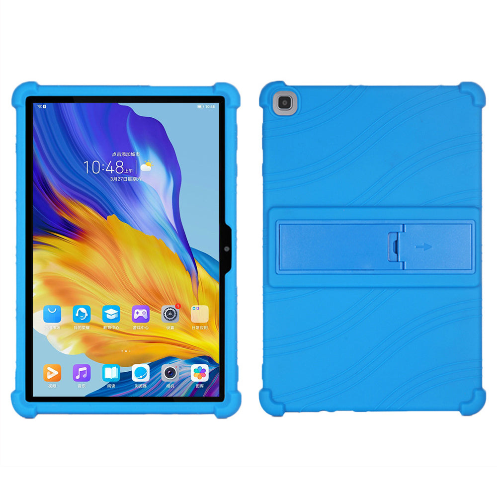 Soft Silicone Cover for Honor Pad 7 10.1-inch 2020 Tablet Protective Case with PC Kickstand Design Soft Silicone Cover for Honor Pad 7 10.1-inch 2020 Tablet Protective Case with PC Kickstand Design